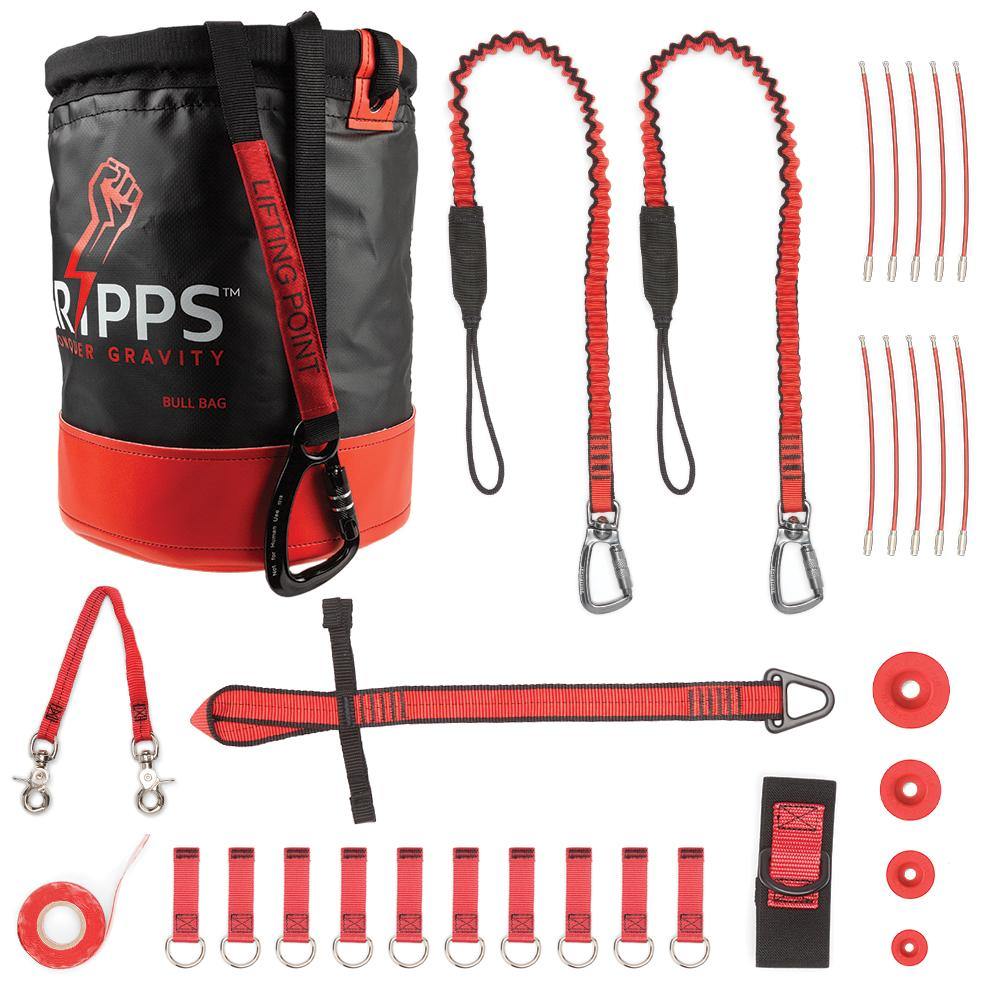 10 Tool Tether Kit With Bull Bag