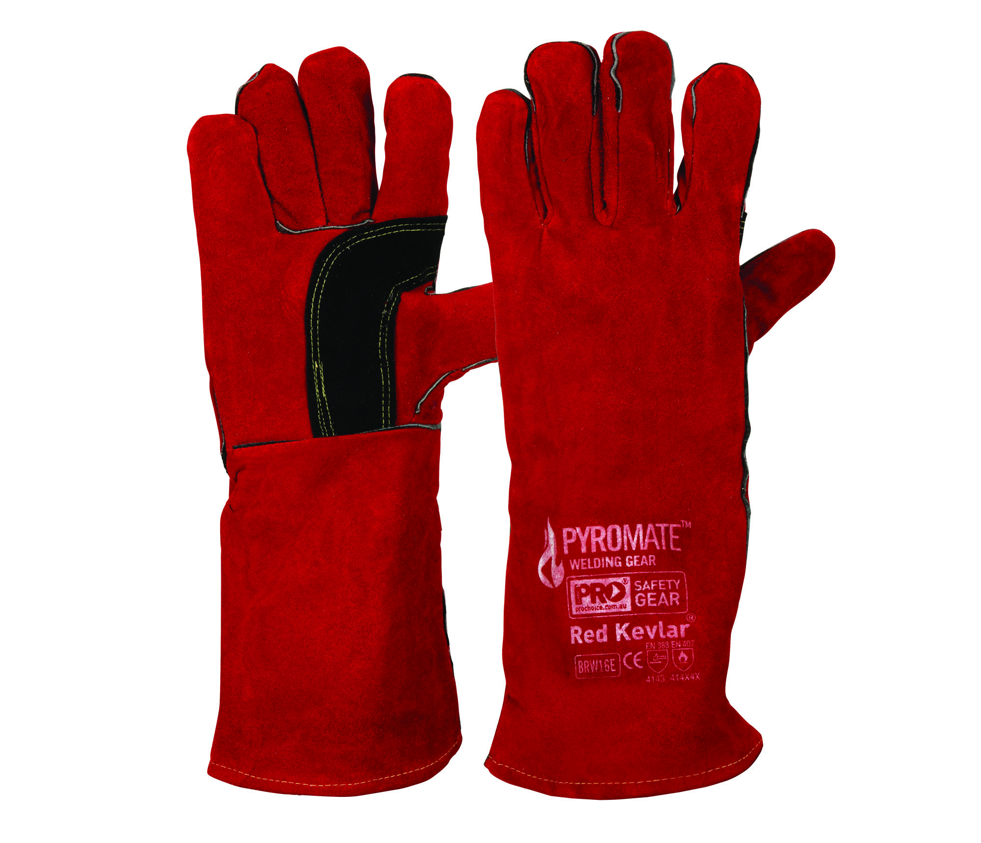Pro Choice Safety Gear Pyromate® Red Kevlar® Glove Large