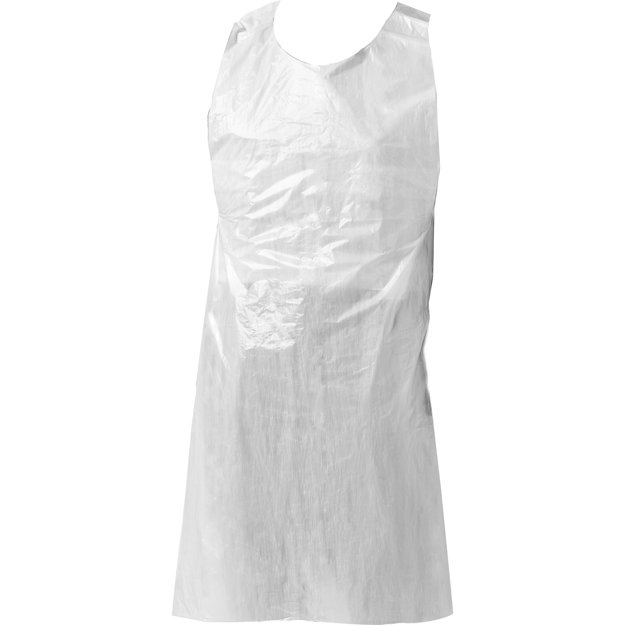 Pro Choice Safety Gear Disposable Apron White PE (100 Pcs / Pack) 1000 Pcs / Carton