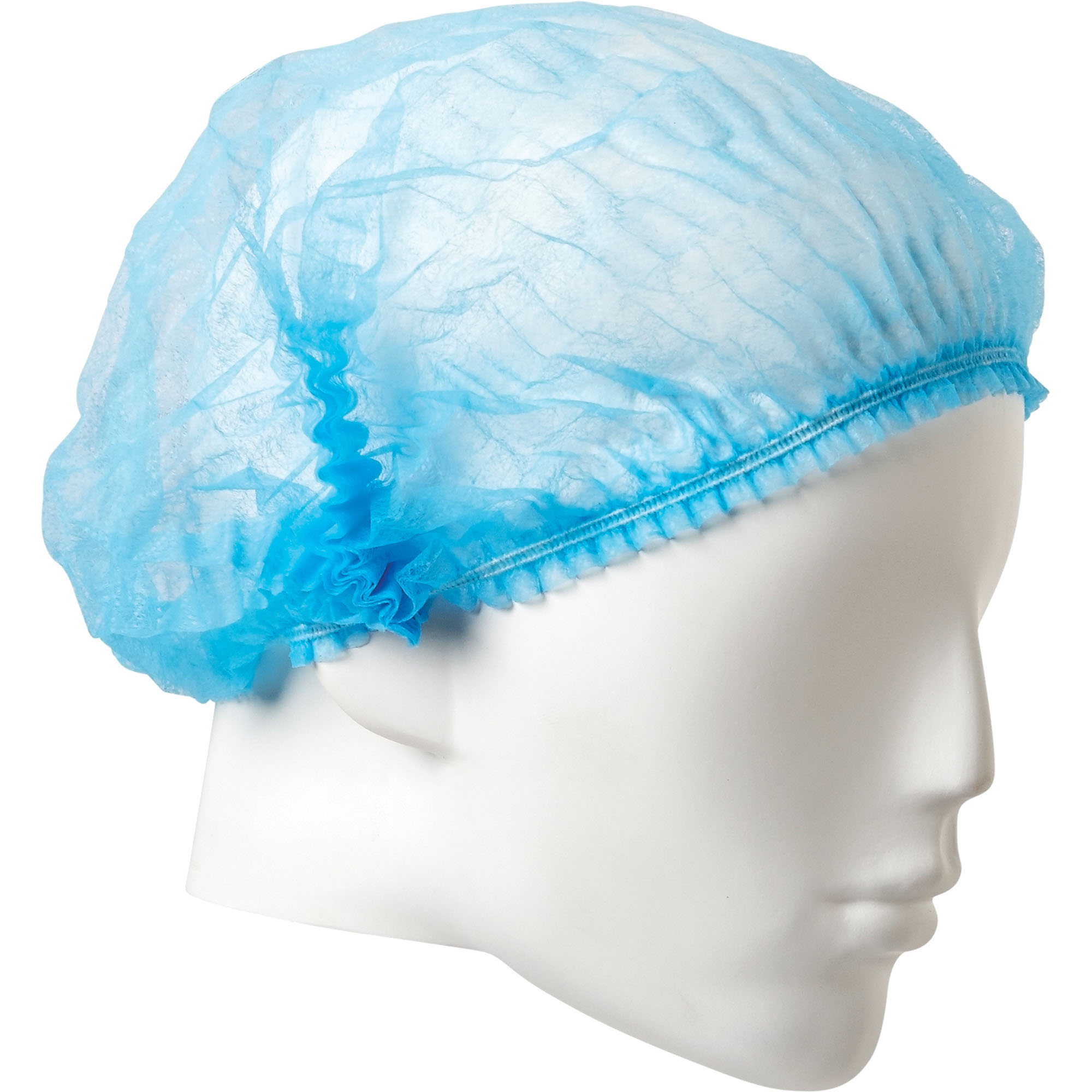 Pro Choice Safety Gear Disposable Crimped Beret Blue 21 inch PP