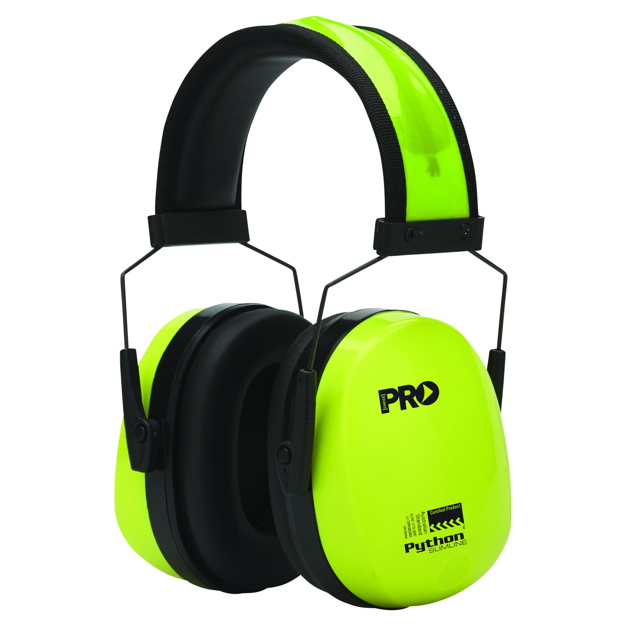 Pro Choice Safety Gear Python® Slimline Earmuffs Class 5, -31db
