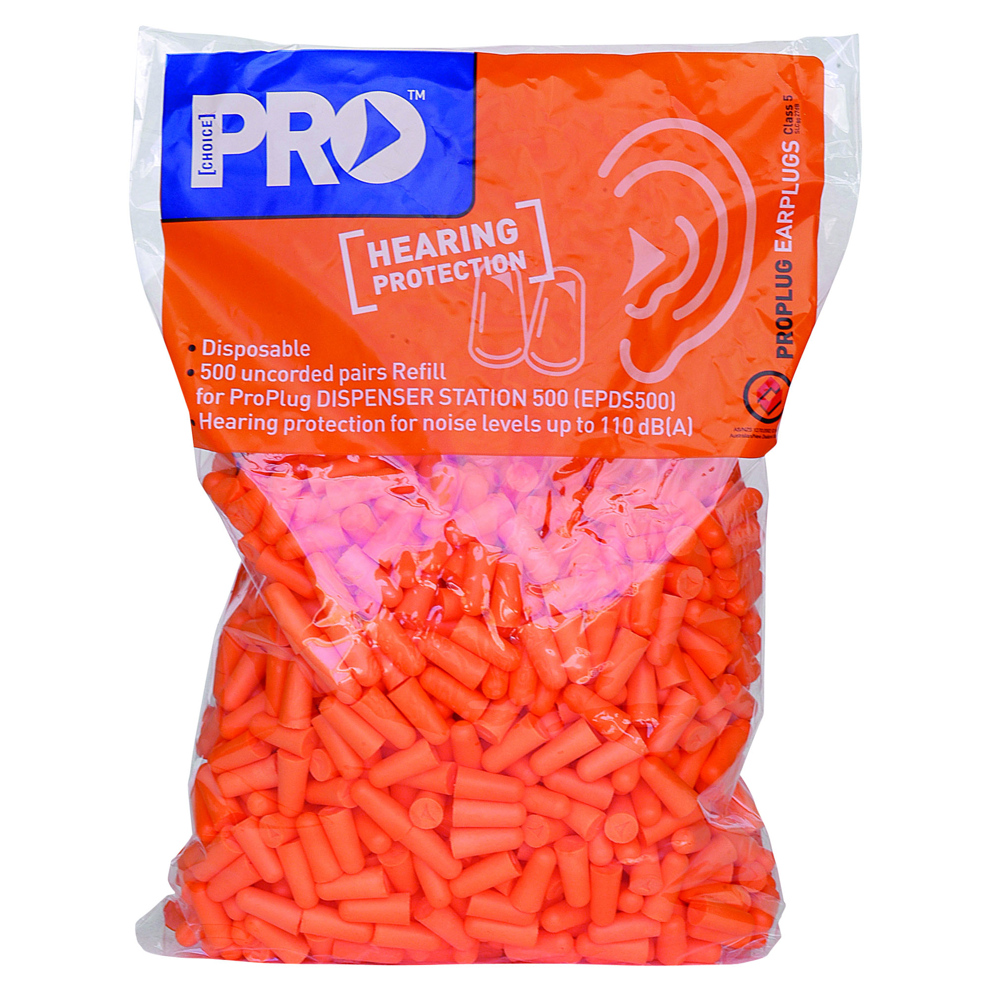 Pro Choice Safety Gear Probullet Refill Bag For Dispenser Uncorded