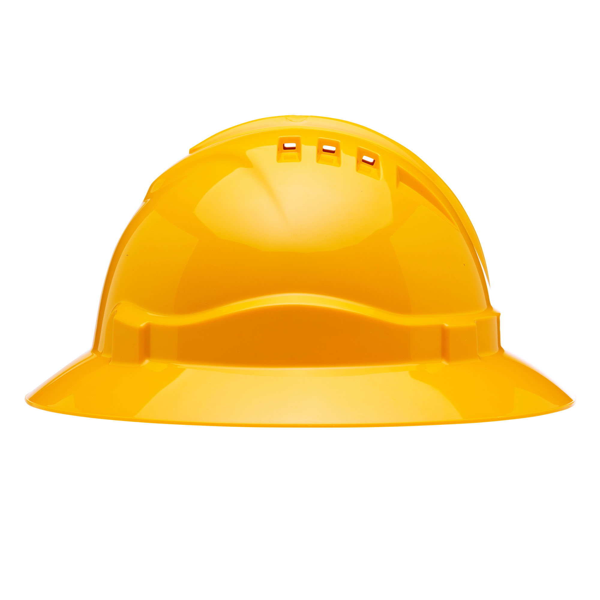 Pro Choice Safety Gear V6 Hard Hat Vented Full Brim Ratchet Harness
