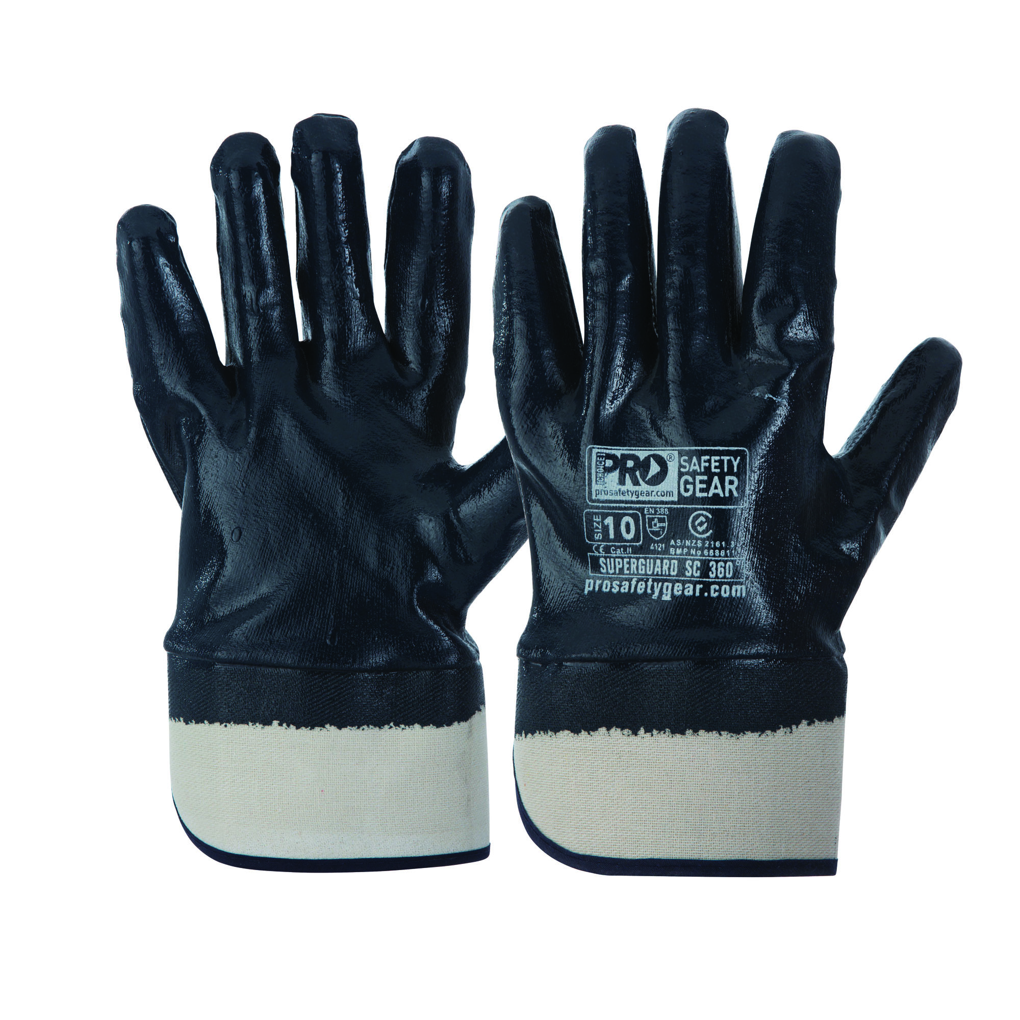 Pro Choice Safety Gear Super-Guard Blue Fully Dipped / Safety Cuff