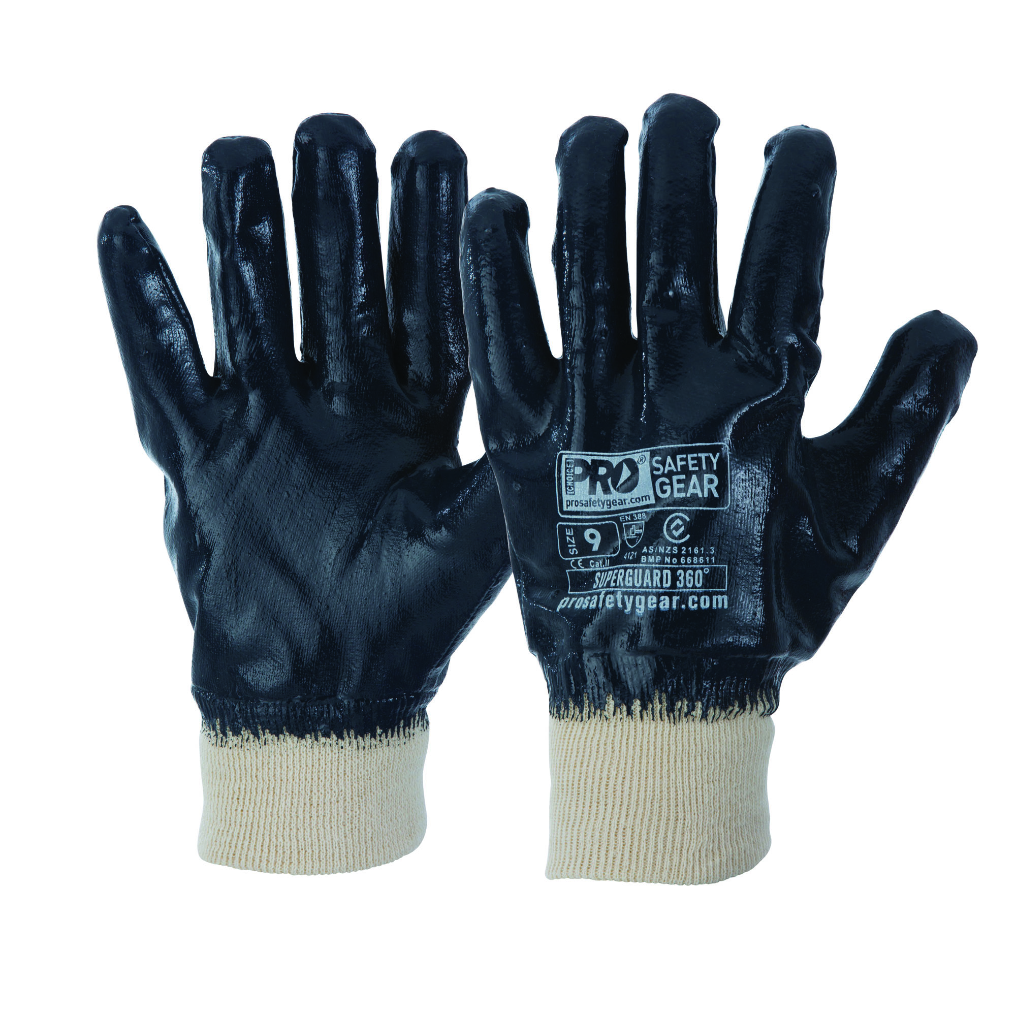 Pro Choice Safety Gear Super-Guard Blue Fully Dipped