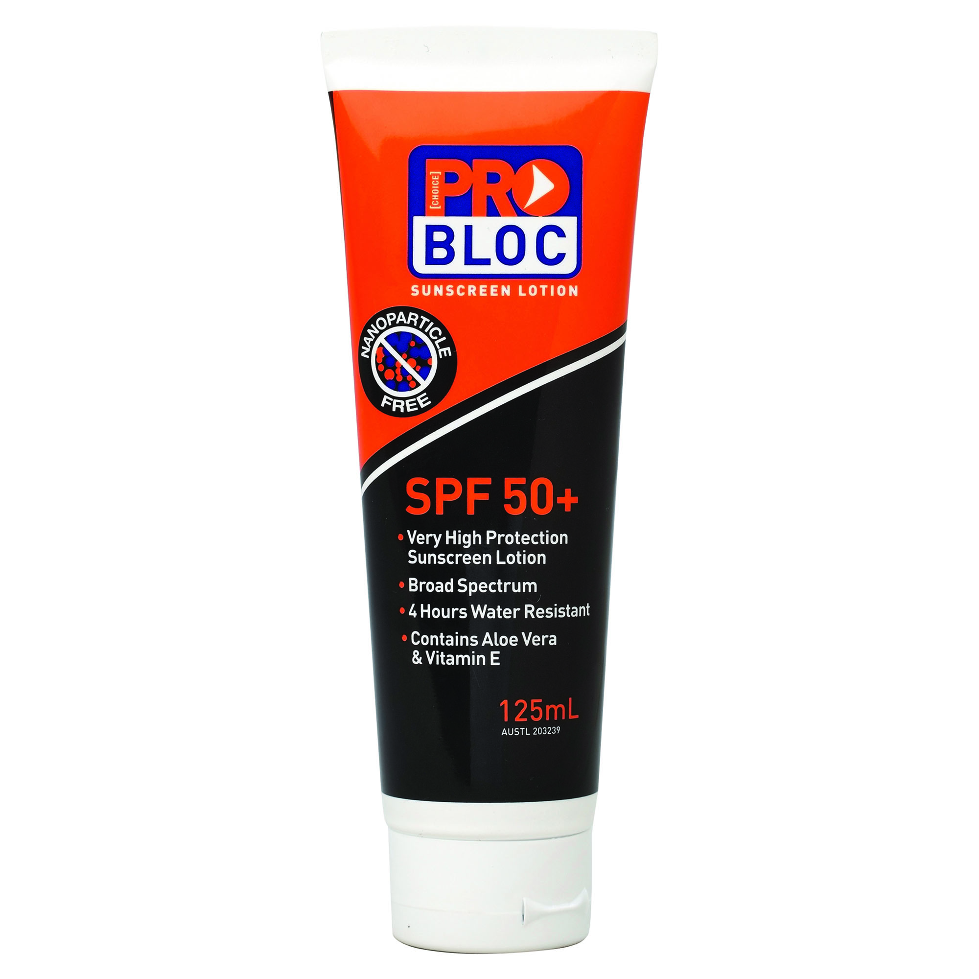 Pro Choice Safety Gear Probloc 50+ Sunscreen 125mL