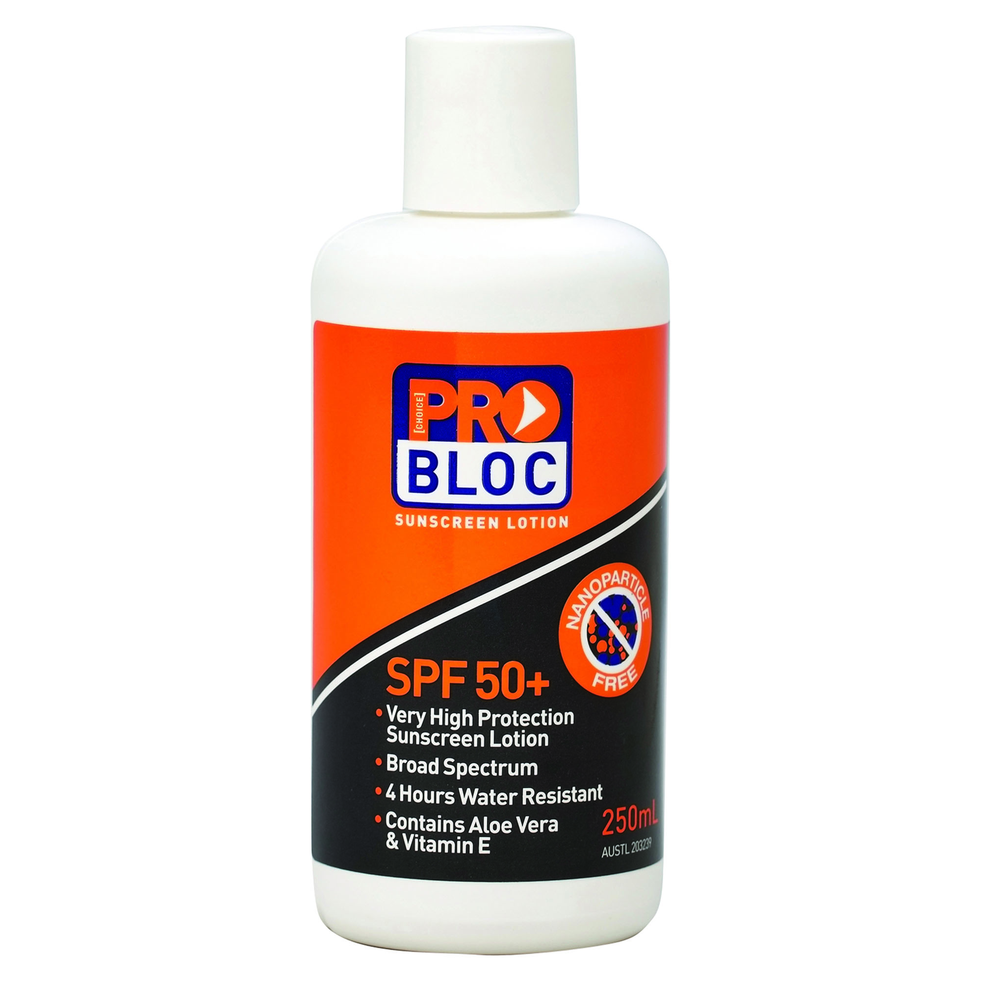 Pro Choice Safety Gear Probloc 50+ Sunscreen 250mL