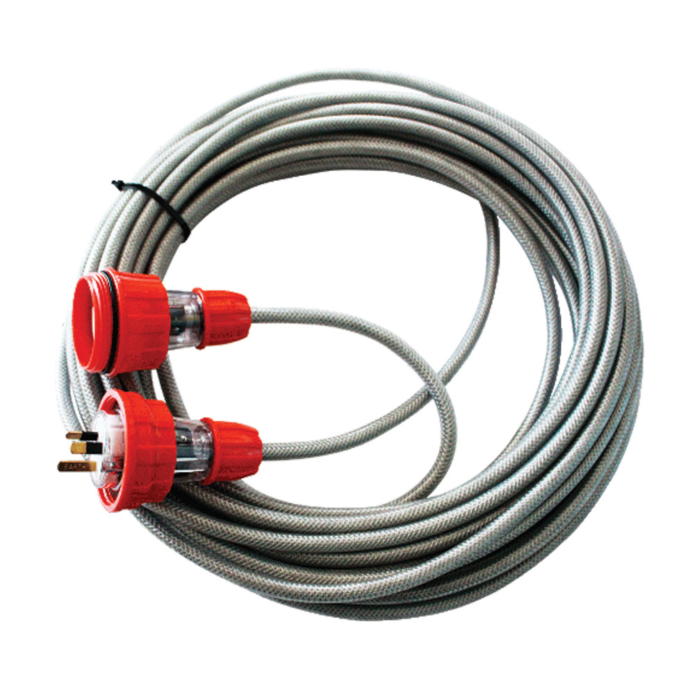 240V Braided Lead