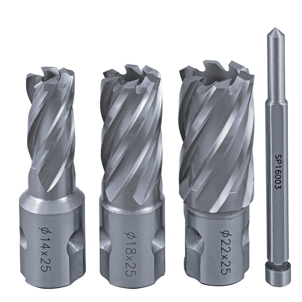 HOLEMAKER SILVER SERIES CUTTER SET 3PCE, METRIC SHORT 14, 18, 22 & PIN