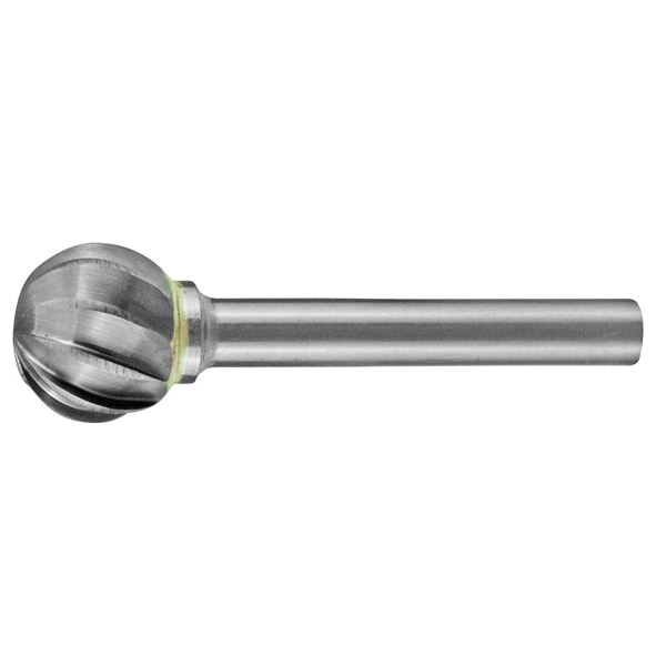 HOLEMAKER CARBIDE BURR, BALL SHAPE, 1/2