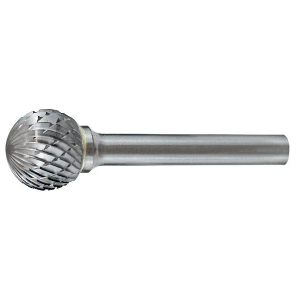 HOLEMAKER CARBIDE BURR, BALL SHAPE, 1/2
