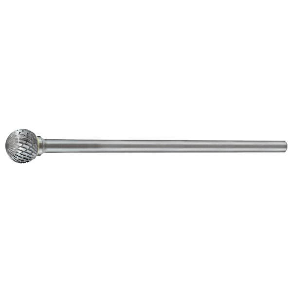 HOLEMAKER CARBIDE BURR, BALL SHAPE, 1/2
