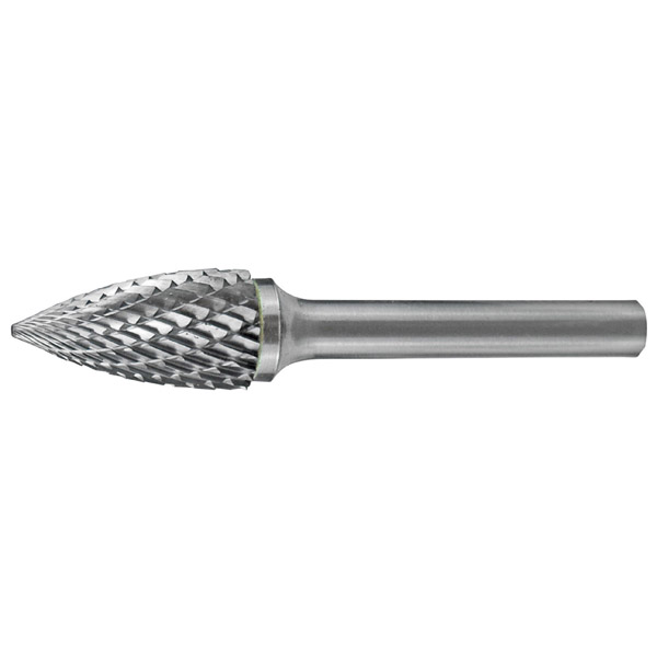 HOLEMAKER CARBIDE BURR, TREE SHAPE POINTED END 5/16