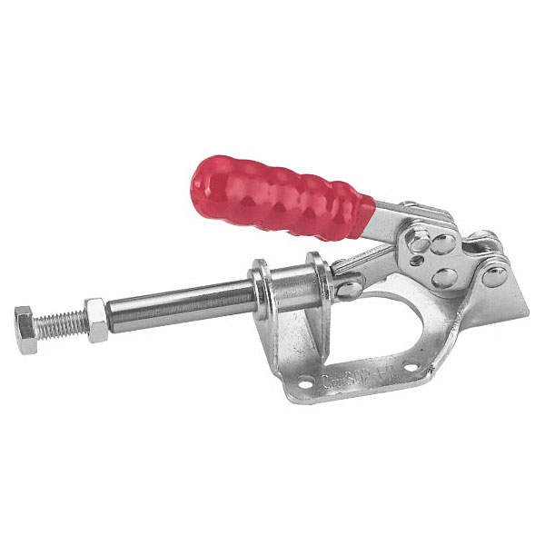 TOGGLE CLAMP, PUSH/PULL, FLANGE BASE, STRAIGHT HANDLE, 136KG CAP, 32MM REACH