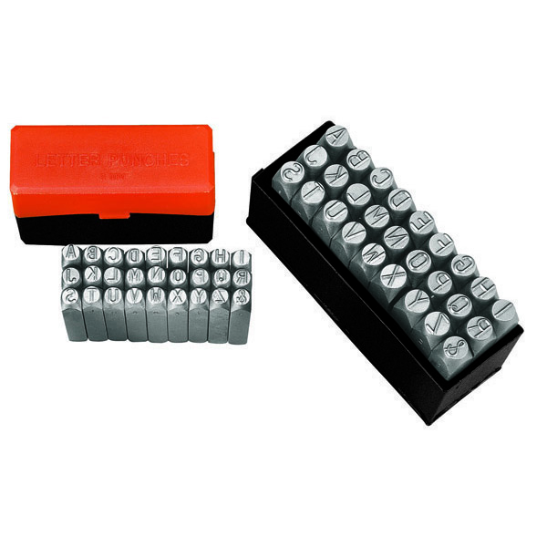 LP/5 GROZ LETTER PUNCH SET, 5MM