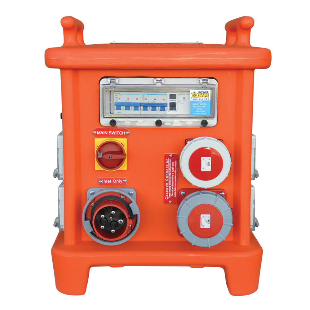 LB01-STD: 63A SINGLE & 3 PHASE OUTLETS