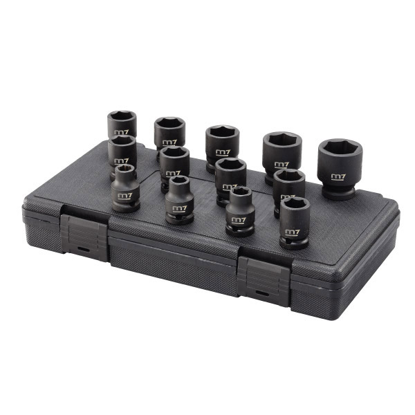 M7 IMPACT SOCKET SET, 3/8