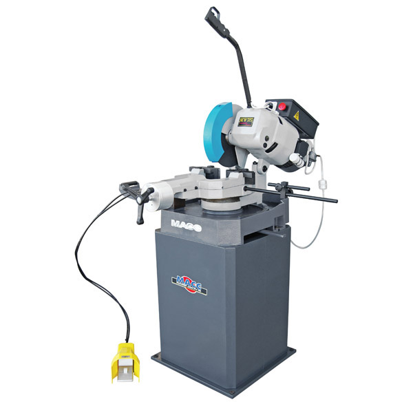 MACC 315MM 3PH 40/80RPM DOUBLE VICE COLDSAW WITH CLUTCH, 
FOOT CONTROLLED PNEUMATIC VICE ELECTRIC COOLANT PUMP