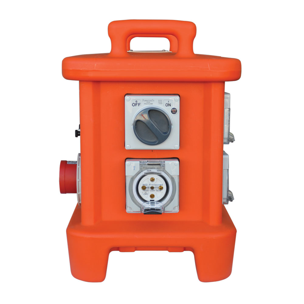 SB01-STD: 32A SINGLE & 3 PHASE OUTLETS