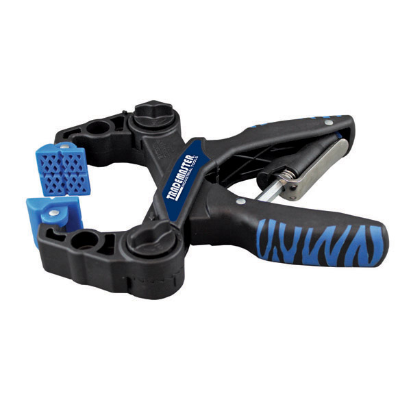 TRADEMASTER MULTI ADJ. CLAMP, PLASTIC WITH RUBBER GRIP HANDLE 180MM X 60MM
