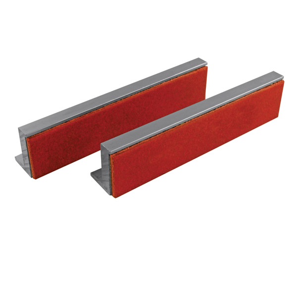 ITM SOFT VICE JAWS MAGNETIC, FIBRE FACE 100MM