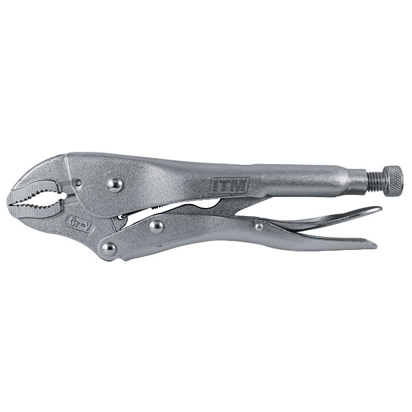 ITM LOCKING PLIER, CURVED JAW, 175MM