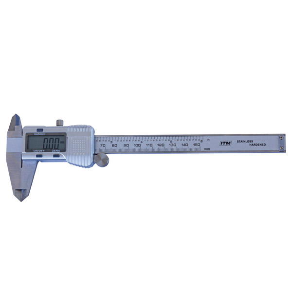 ITM DIGITAL CALIPER, STAINLESS STEEL 0-150MM