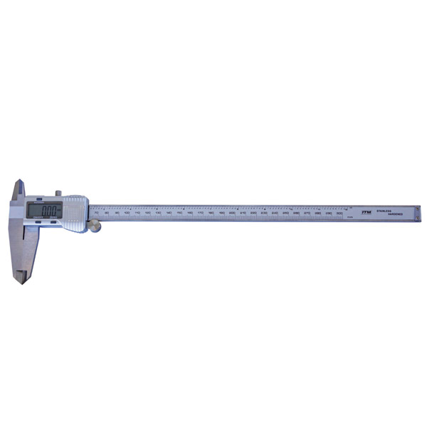 ITM DIGITAL CALIPER, STAINLESS STEEL, 0-300MM