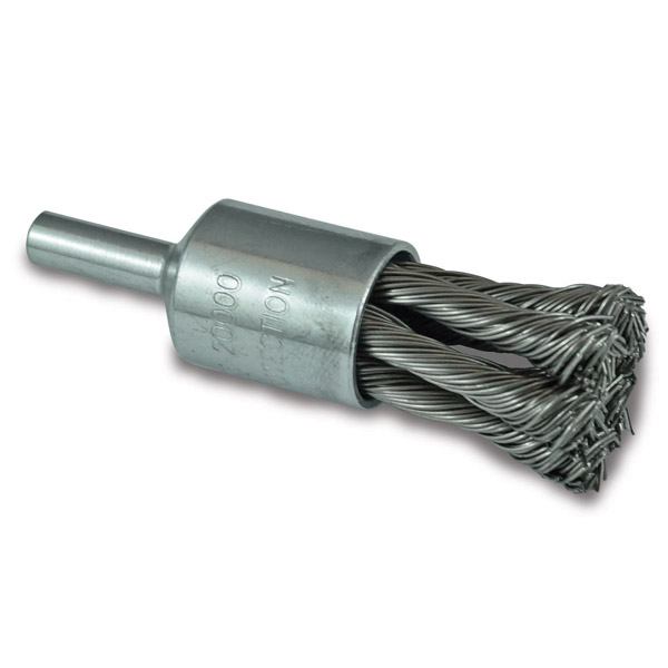 ITM TWIST KNOT END BRUSH STEEL 19MM, 1/4