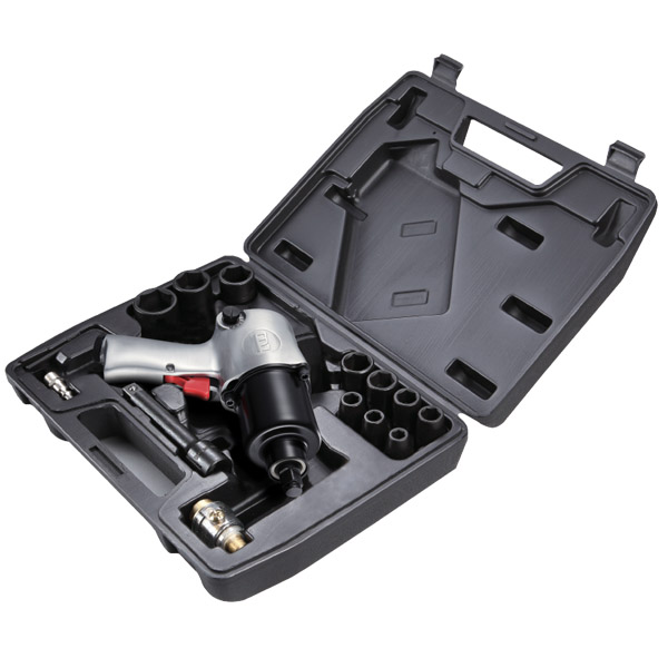 M7 IMPACT WRENCH KIT, PISTOL STYLE, 15 PIECE KIT, 1/2