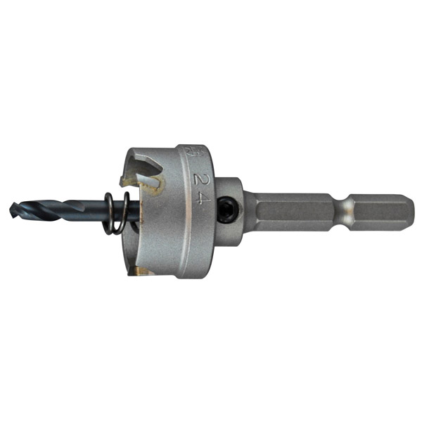 HOLEMAKER CORDLESS TCT HOLESAW 24MM DIA X 3.2MM DEPTH OF CUT