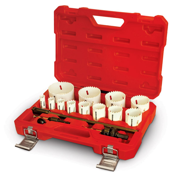 HOLEMAKER COBALT HOLESAW SET, GENERAL ENGINEERING, 16 PIECE