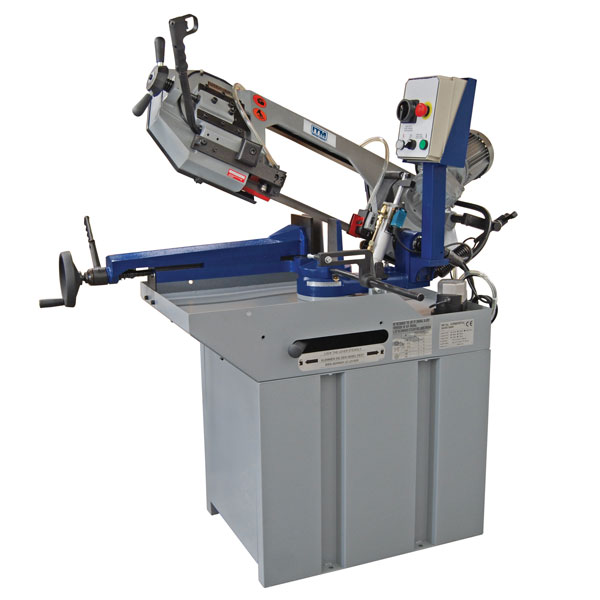 ITM BANDSAW, 227MM CAP, SWIVEL HEAD, 2 SPEED 415V 3PH,  HYD DOWN FEED
