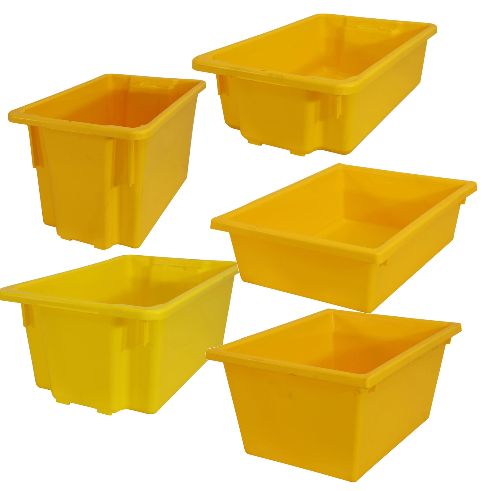 VISI-TUB - Stack & Nest Crates - 6 Colours