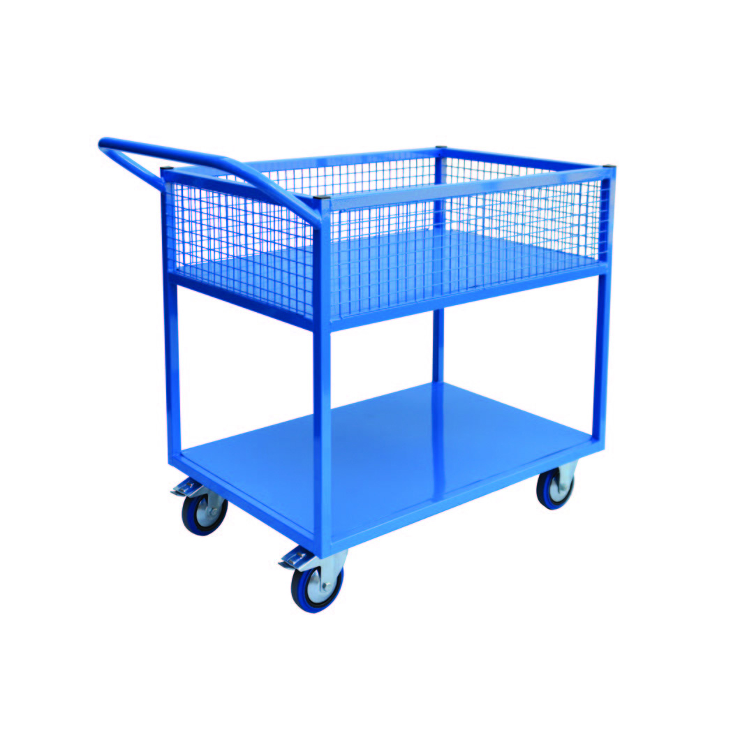 Steel Trolley 2 Shelf - Fully Welded