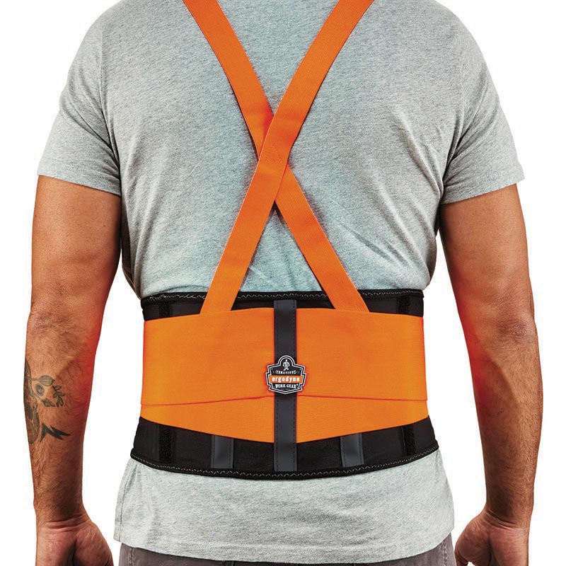 ProFlex 100HV Economy Spandex Hi-Vis Back Support Brace