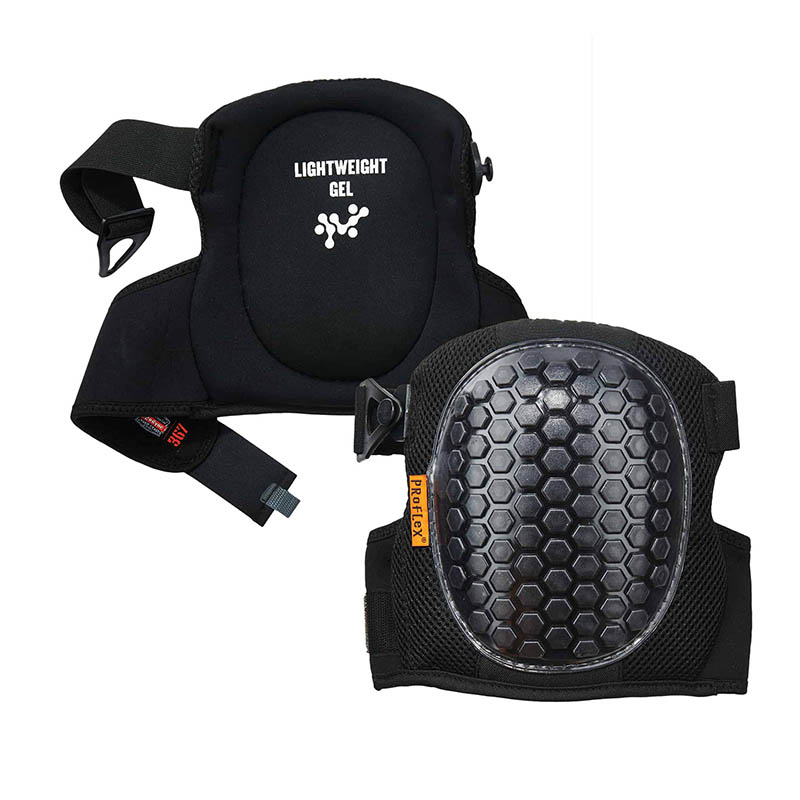 ProFlex 367 Round Cap Lightweight Gel Knee Pads