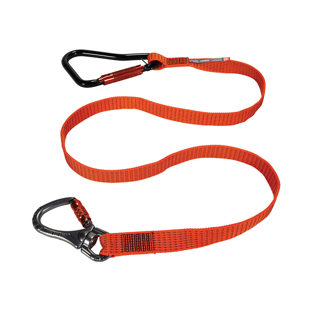 Squids® 3149 Tool Lanyard XL – Locking Carabiner + Swivel Carabiner, 36kg