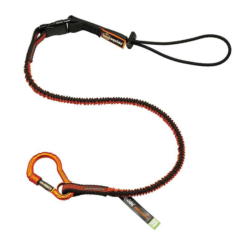Squids 3102F(x) Detachable Single Carabiner Tool Lanyard – 2.3kg