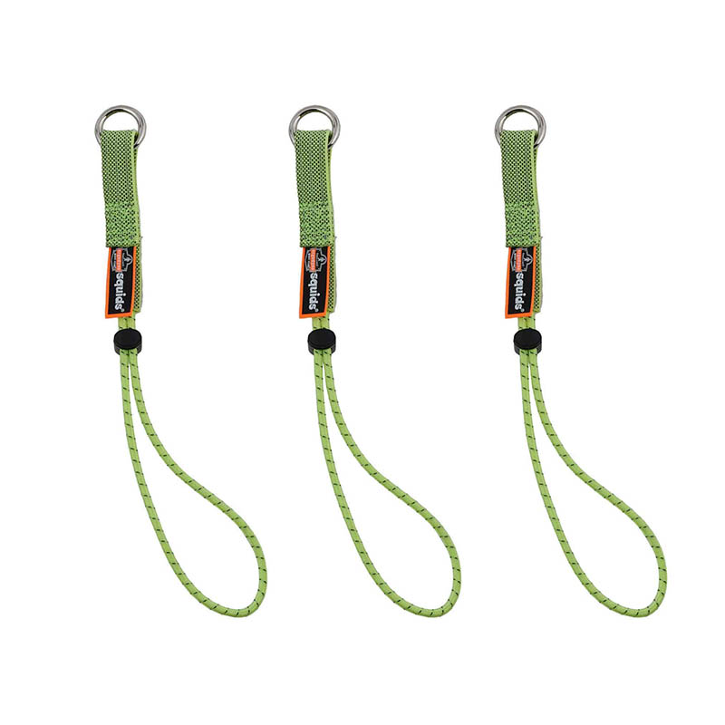 Squids 3703 Elastic Loop Tool Tails – 15lbs (3-Pack)