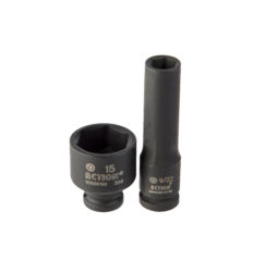 1/4 Drive Impact Sockets - 6 Point