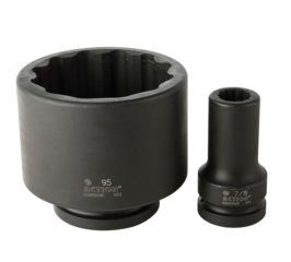 1 Drive Impact Sockets - 12-Point
