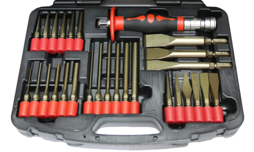 27 Piece Interchangeable Punch & Chisel Set