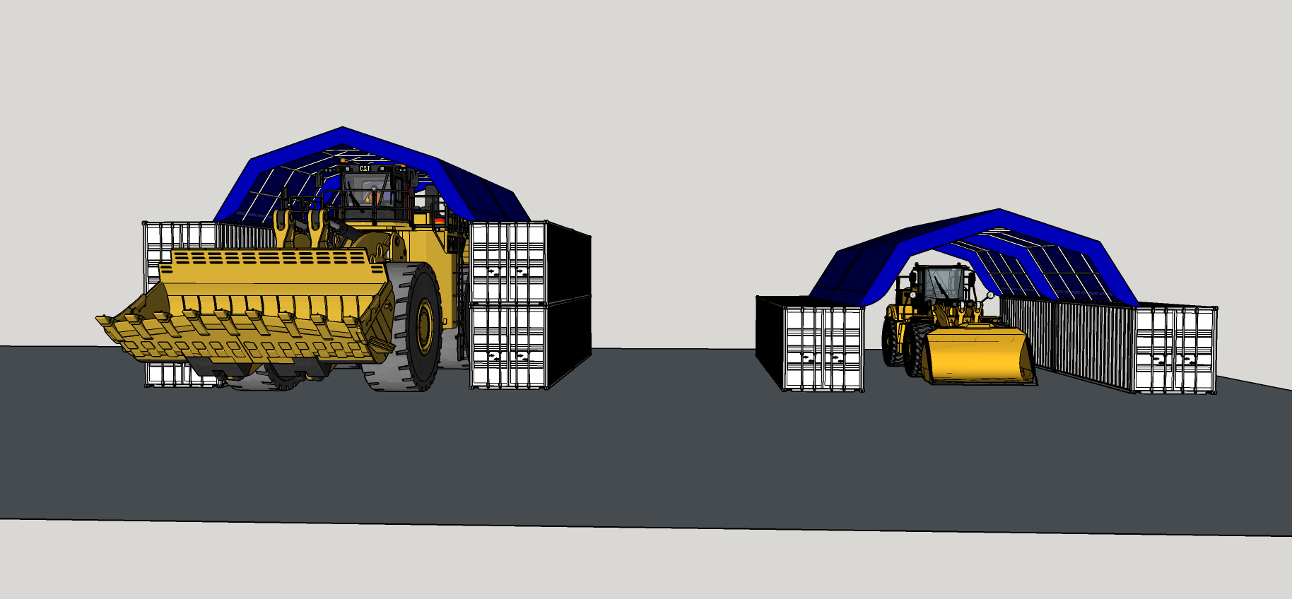 Cat Loaders in Shelter