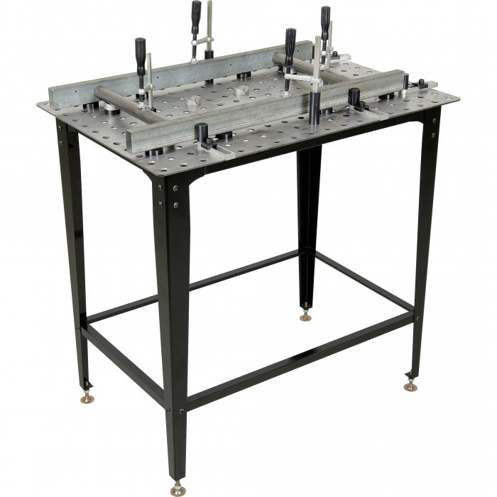 Welding Table with Square & Round Tube Clamp Kit