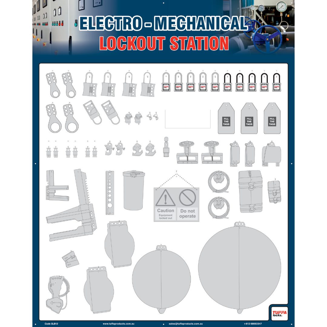 Electro-Mechanical Lockout Station - #12
