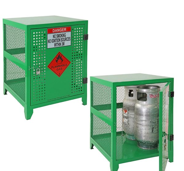 Forklift Gas Storage Cages - 2 to 12 Cylinder