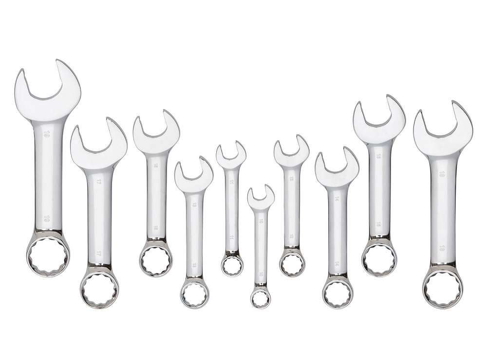 Force Metric Combination Stubby Spanner - Individual - 8mm-19mm