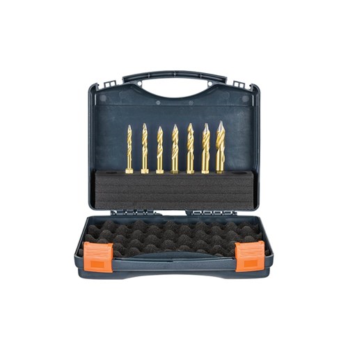 VersaDrive TurboTip Impact Drill Bit Set, 6.8, 8, 8.5, 10, 10.5, 12, 14mm