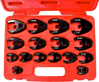 16 Piece SAE 3/8